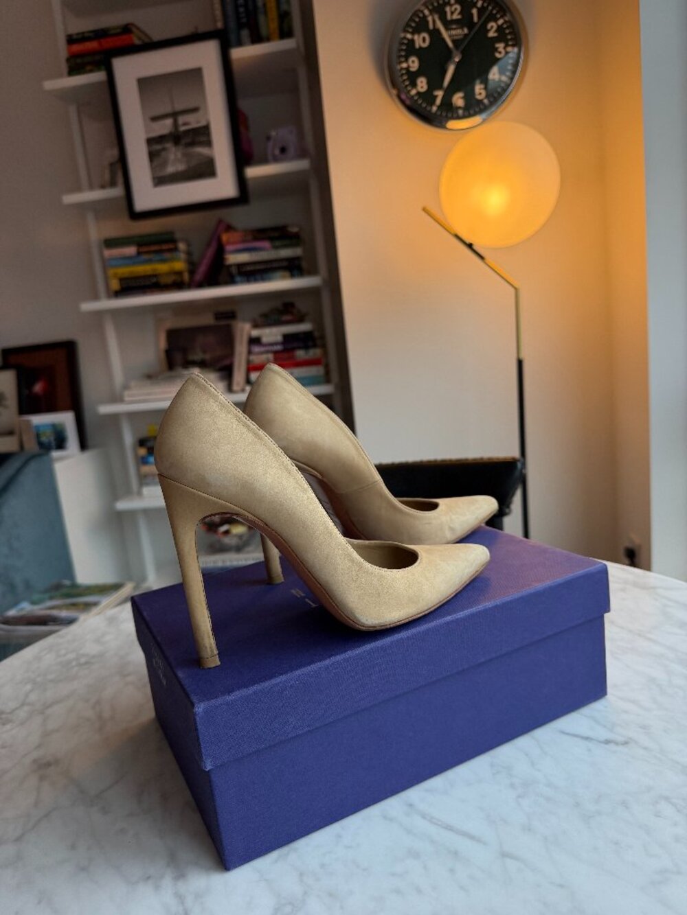 Stuart Weitzman Nude Heels